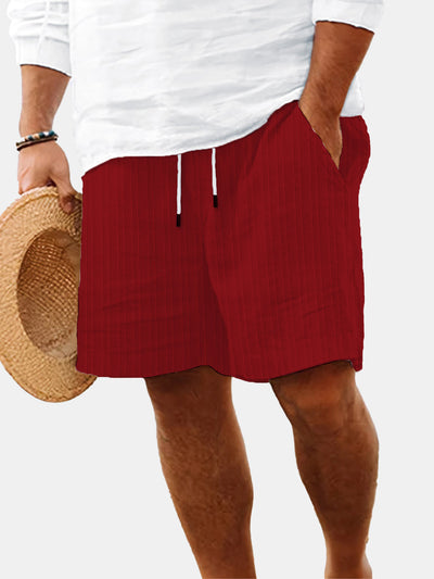 Gestreifte Badeshorts mit vertikalem Muster – Leicht, luftig & stilvoll